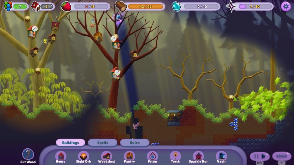 TEST] Glittermitten Grove – la version pour Steam  Jeux vidéo